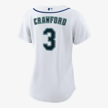 J.P. Crawford Seattle Mariners Nike Women’s Home White Jersey