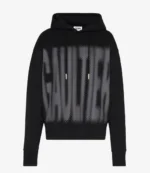 Unisex Jean Paul The Gaultier Black Hoodie Sweatshirt For Unisex