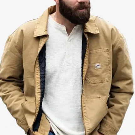 Jordan Davis Cracker Barrel Pop-Up Brown Jacket