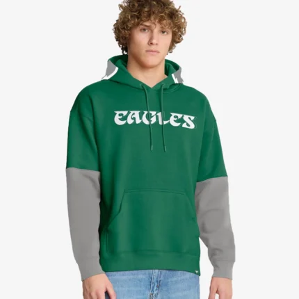 Unisex Kelly Green Philadelphia Eagles Retro Hoodie For Unisex