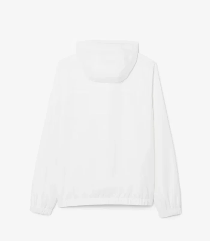 Lacoste x Novak Djokovic The GOAT White Fleece Jacket