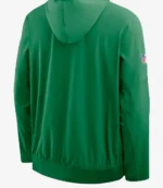 Unisex Philadelphia Eagles Nike Kelly Green Sideline Alt Pack Anorak Half-Zip Hoodie Jacket