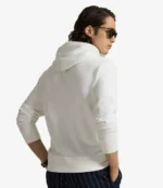 Polo Ralph Lauren Us Partnership 20TH Anniversary White Hoodie
