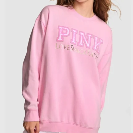 Victoria's Secret Pink Crew Sweatshirt Women