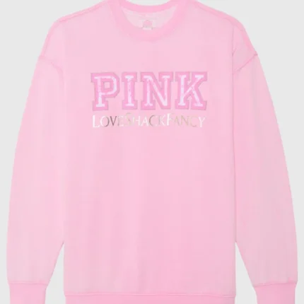 Womens Victoria's Secret Pink Crew Sweatshirt