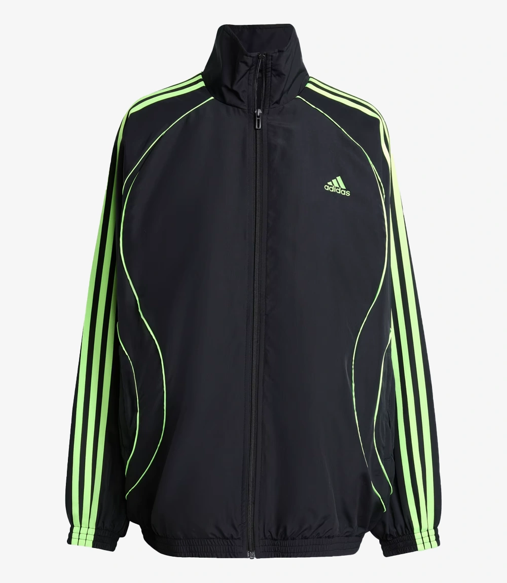 Women Adidas Teamgeist Adicolor Oversized Woven Jacket Adidas Teamgeist Adicolor Oversized Woven Jacket