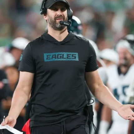 Unisex 2025 Nick Sirianni Eagles Head Coach Black Hooded Shirt