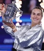 2025 US Open Aryna Sabalenka Nike Silver Jacket