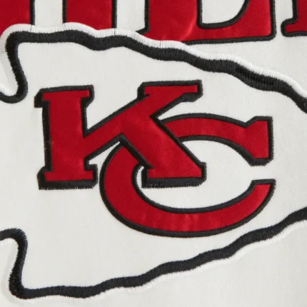 Abercrombie Kansas City Chiefs Graphic Crew Sweatshirt White