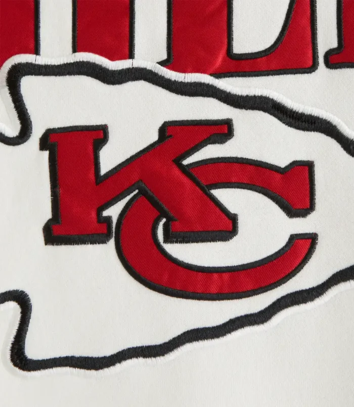 Abercrombie Kansas City Chiefs Graphic Crew Sweatshirt White