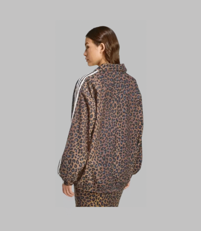 Adidas Leopard Firebird Oversized Track Jacket2