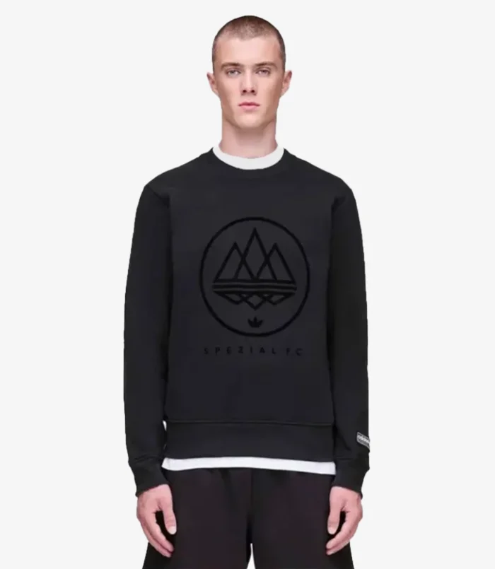 Adidas Spezial FC Crewneck Black Sweatshirt