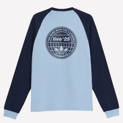 Adidas x Oasis Tour 3-Stripes Long Sleeves T-shirt 2