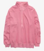 American Eagle X Aerie Oh Snap! Pink Sweatshirt