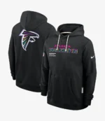 Unisex Atlanta Falcons Nike 2025 Crucial Catch Sideline Hoodie