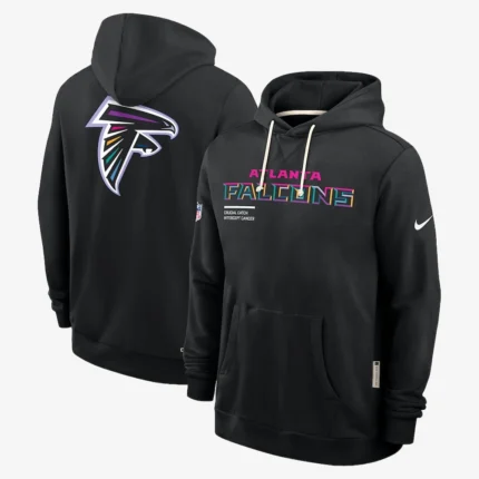 Unisex Atlanta Falcons Nike 2025 Crucial Catch Sideline Hoodie