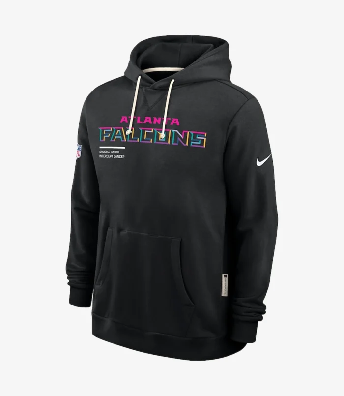 Atlanta Falcons Nike 2025 Crucial Catch Sideline Hoodie