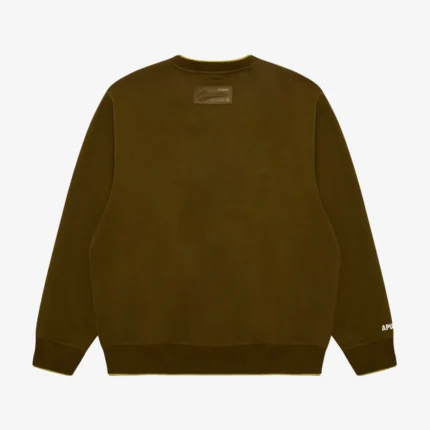 Bape AAPEUNVS Graphic Brown Sweatshirt For Unisex