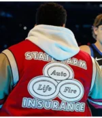 Unisex Baseball Player Jake From State Farm Varsity Jacket