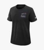 Unisex Buffalo Bills Nike 2025 Black Crucial Catch T-shirt