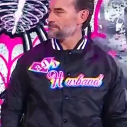 Unisex CM Punk WWE Wrestlepalooza 2025 AJ’s Husband Black Jacket