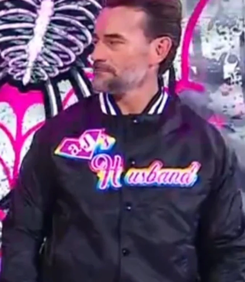 CM Punk WWE Wrestlepalooza 2025 AJ’s Husband Black Jacket Unisex CM Punk WWE Wrestlepalooza 2025 AJ’s Husband Black Jacket