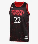 Caitlin Clark Indiana Fever Nike Youth Stranger Things Victory Rebel Edition Black Jersey