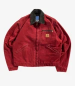 Carhartt J97 CRI Detroit Red Jacket For Unisex