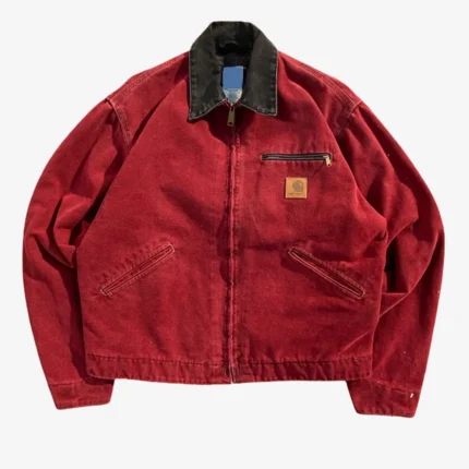 Carhartt J97 CRI Detroit Red Jacket For Unisex