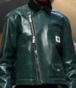 Unisex Carhartt WIP x Sacai FW25 Leather Jacket