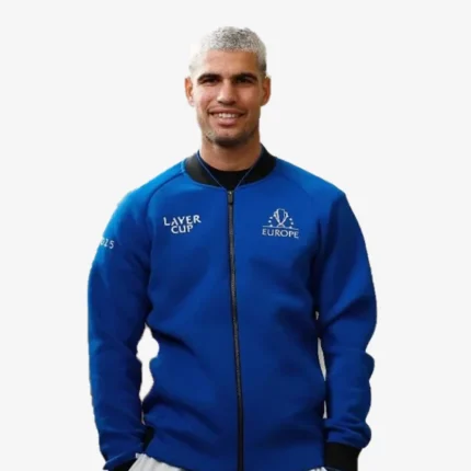 Unisex Carlos Alcaraz Cup 2025 Team Europe Blue Jacket