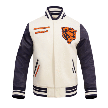 Chicago Bears Retro Classic Wool Varsity Jacket1
