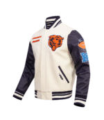 Chicago Bears Retro Classic Wool Varsity Jacket4
