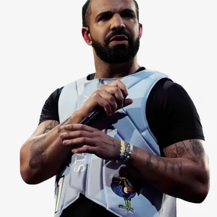 Drake Wireless Festival 2025 Stay Cocky Blue Vest For Unisex
