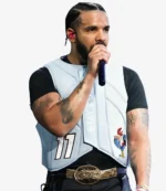 Unisex Drake Wireless Festival 2025 Stay Cocky Blue Vest