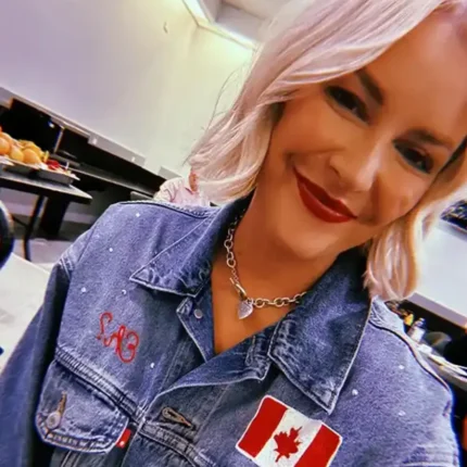 Unisex Elite Wrestling All Out 2025 Toronto, Ontario Renee Paquette Canada Blue Denim Jacket