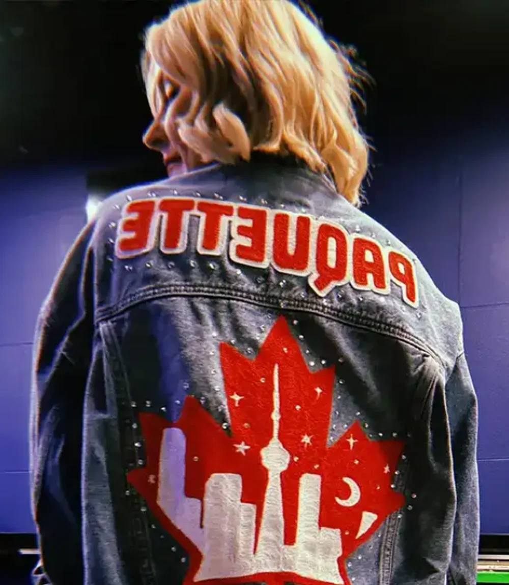 Elite Wrestling All Out 2025 Toronto, Ontario Renee Paquette Canada Blue Denim Jacket Elite Wrestling All Out 2025 Toronto, Ontario Renee Paquette Canada Blue Denim Jacket For Unisex