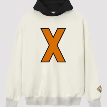 Fear of God Essentials Cuban X-Giants White Fleece Hoodie