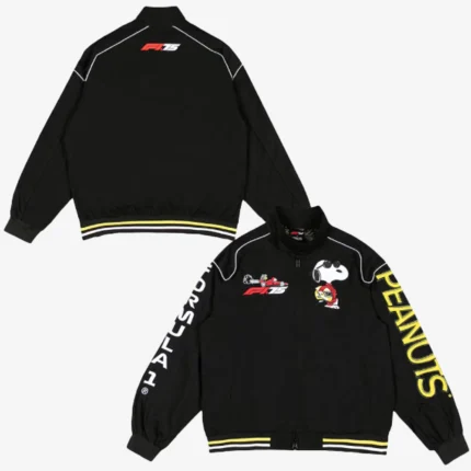 Unisex Formula 1 x Snoopy Peanuts Pit Crew Joe Cool Racing Jacket