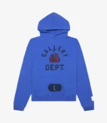 Unisex Gallery Dept. Boxing Merch Pullover Blue Hoodie