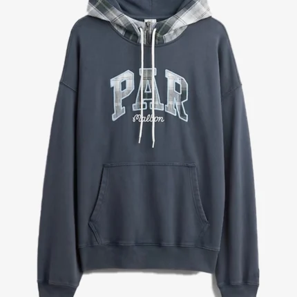 Gap × Malbon Heavyweight French Terry Logo Fleece Pullover Hoodie For Unisex