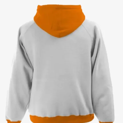 Go Catch Em All Pokemon Trainer Orange & White Pullover Hoodie