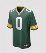 Green Bay Packers Matthew Golden Green Jersey2