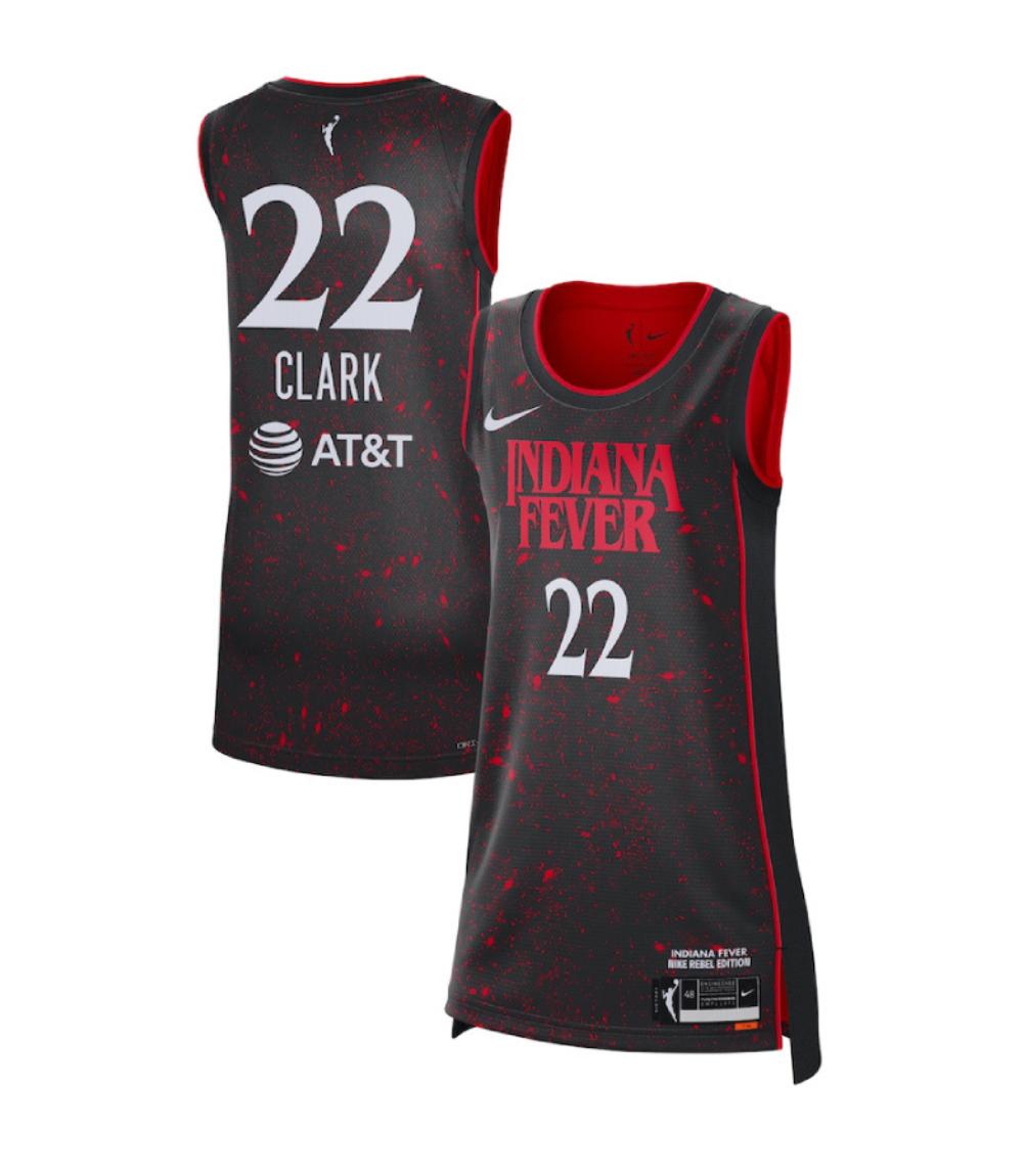 Indiana Fever Caitlin Clark Nike Stranger Things Victory Jersey 1 Indiana Fever Caitlin Clark Nike Stranger Things Victory Jersey 1