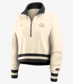 Iowa Hawkeyes Nike Legacy Half-Zip Sweatshirt For Women