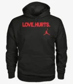 Unisex Jalen Hurts Love Hurts Black Hoodie
