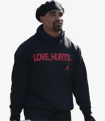 Jalen Hurts Love Hurts Black Hoodie