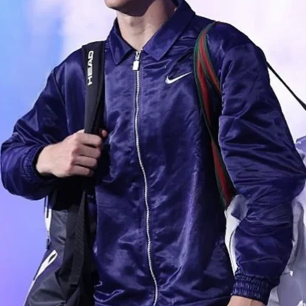 Jannik Sinner 2025 US Open Semifinal Flushing Queens Nike Jacket For Unisex