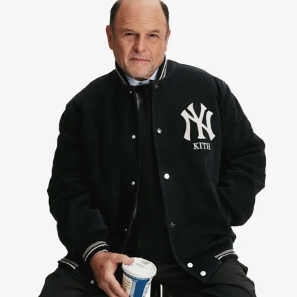 Jason Alexander For Kith & The New York yankees Suede Bomber Jacket For Unisex