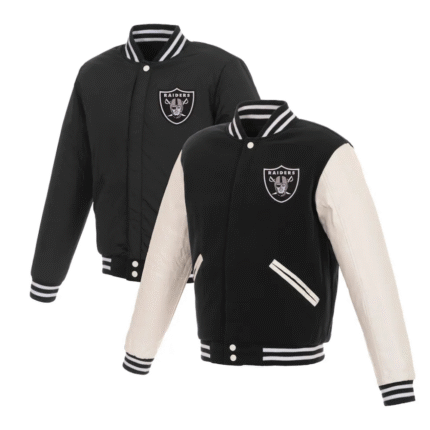 Las-Vegas-Raiders-BlackWhite-Reversible-Jacket1